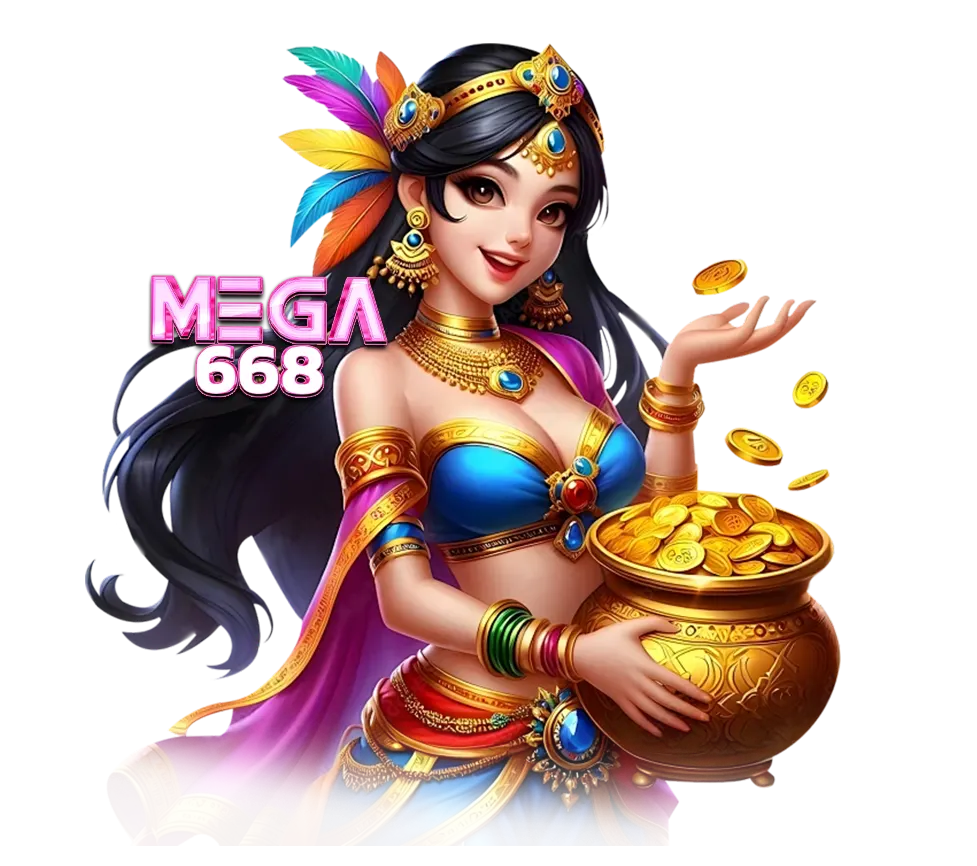 สล็อต MEGA668 โบนัสทองแตกหนัก เกมดังเล่นง่ายทุกค่าย